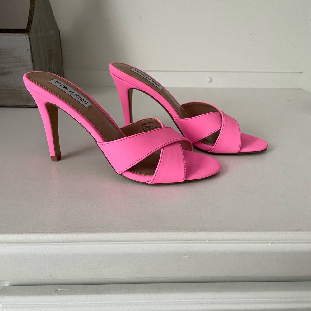 Steve Madden Pink Stiletto Heels